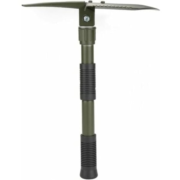 Multifunksjons camping spade, høykvalitets militær stål sammenleggbar spade med bæreveske for utendørs camping Surviva