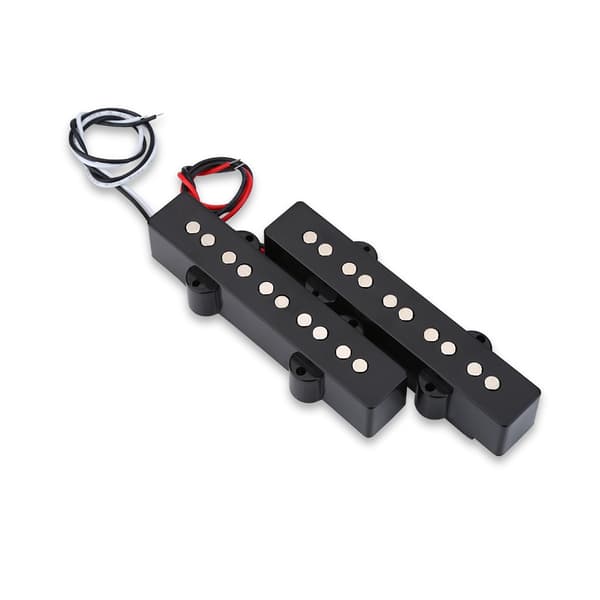 2 st Öppen Stall Pickup 5-strängad Jazz Bass JB Elbasgitarr