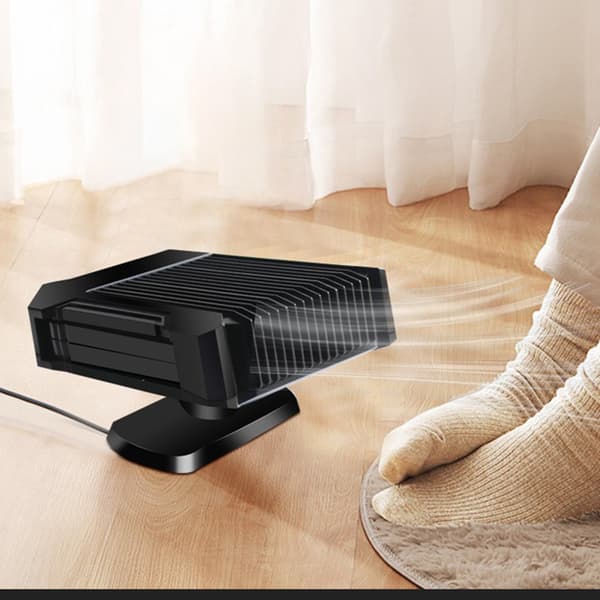 Bilvarmer Vifte Frontrute Snø Tåke Avfukter DC12V/24V