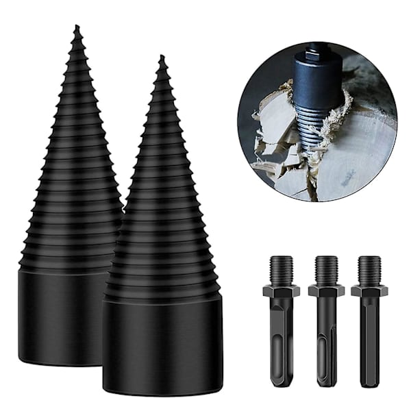 Runt skaft Impact Wood Splitting Bits 50*100mm