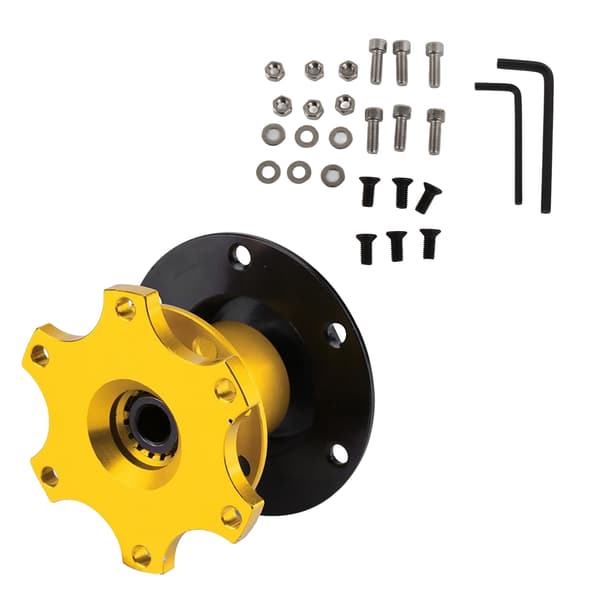 Gyllene Universal Bilratt Nav Adapter Snabbkoppling Snap Off Boss Kit
