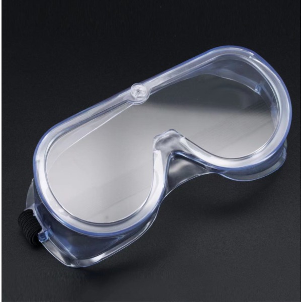 Helt lukkede øyebriller i mykt skinn Støvtette Sprutsikker Støtsikker Anti-tåke Clear PC1.5 Anti-dugg sykkelbriller