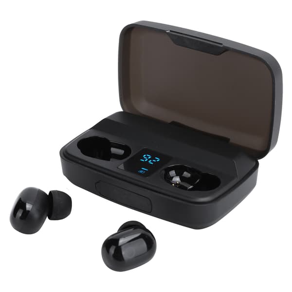 Bluetooth TWS Trådløse Ørepropper Touch Kontrol Digitalt Display In-Ear Hovedtelefoner
