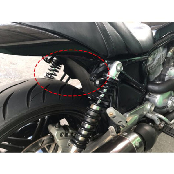 Et par Mini Retro Motorcykel LED Blinklys Metal Blinkers til Kawasaki Suzuki Yamaha
