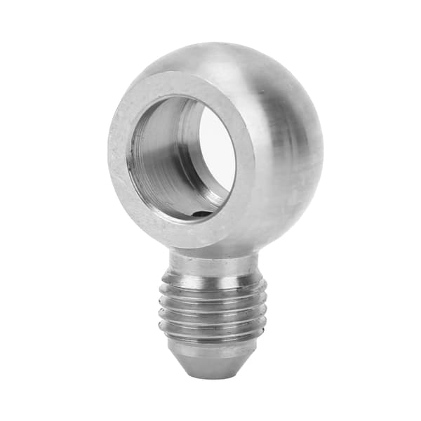 Rustfritt stål AN4 Adapter M12 Banjo Bolt Monterings Tilbehør