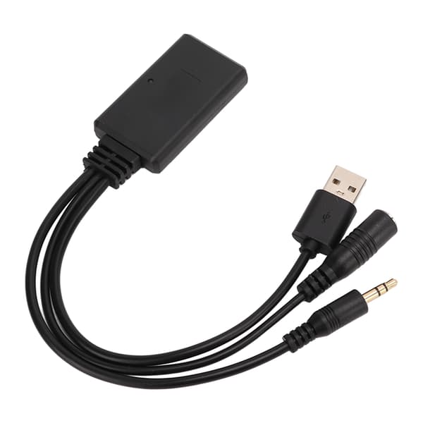 Hyundai Bil Bluetooth 5.0 Aux USB-adapter med Mikrofon Ersättning