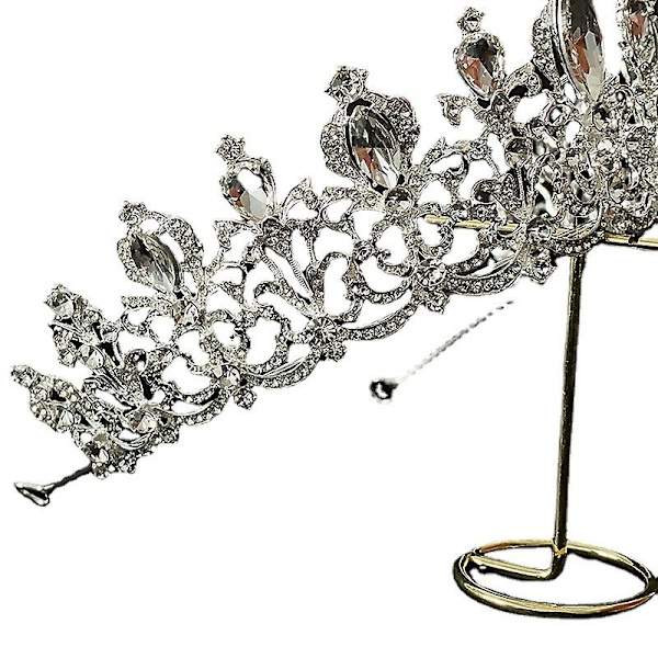 Jeweled Crowns Beautiful Headpiece Wedding Crown Wedding Tiaras Hårtilbehør For Prom bursdag