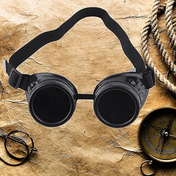 Goggles Steampunk Glasögon Vintage Retro Welding Punk