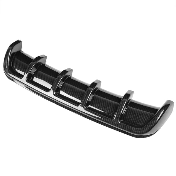 Universal Sort Bil Bagerste Kofanger Hajfinne Spoiler Diffuser Kulfiber