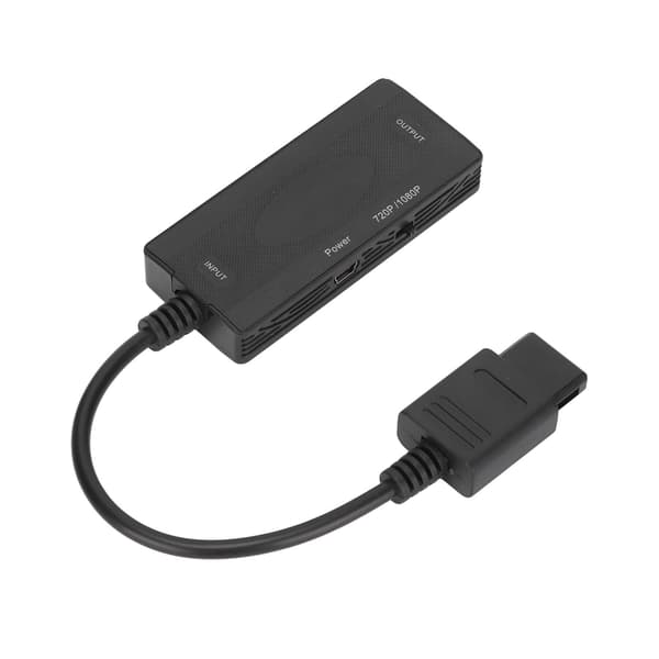 N64 til HDMI-konverter 1080P Adapter for GameCube og SNES