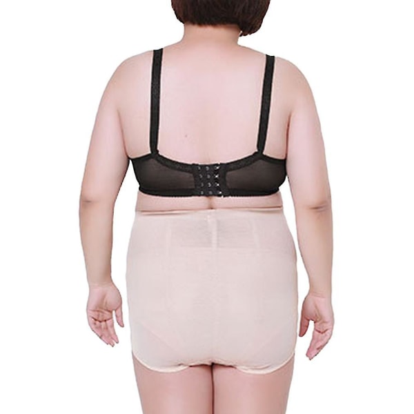 Kvinder Body Shaper Bum Lift Bukser Mave Undertøj Plus Size Apricot 5XL