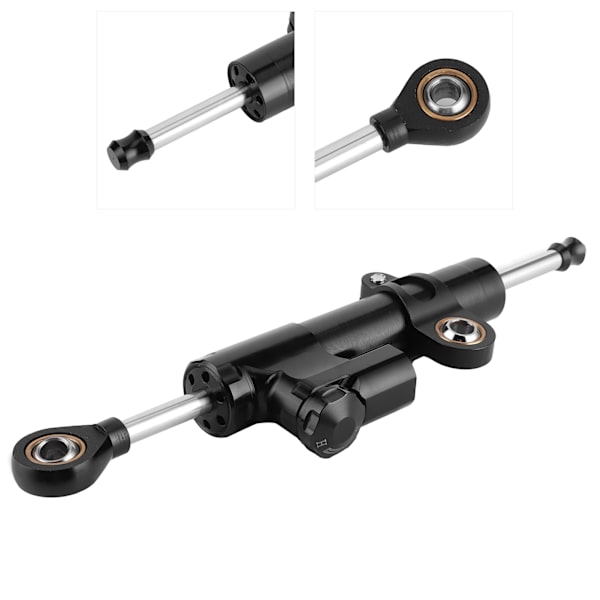 Universal Motorcykel Styrdämpare Stabilisator Justerbart Dämpningssystem