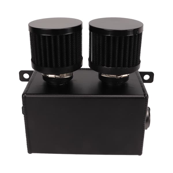 1200 ml Twin Baffle Dual Filter Oljeoppsamler Kit