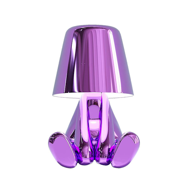 Led skrivebordslampe touch control natlampetænker Gold