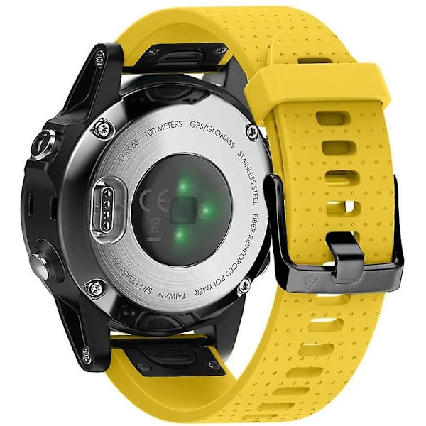 20 mm bred silikon watch med snabb passform