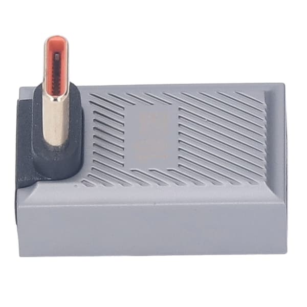 USB C - USB -sovitin 10 Gbps 120 W Alumiininen LED Kulmikas Naaras-Uros Data Lataus