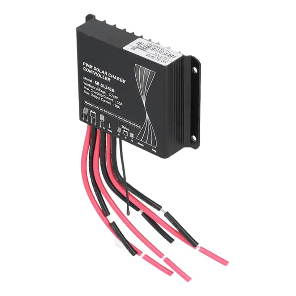 PWM Solar Charge Controller 10A Vandtæt Solpanel Regulator til RV Tilbehør