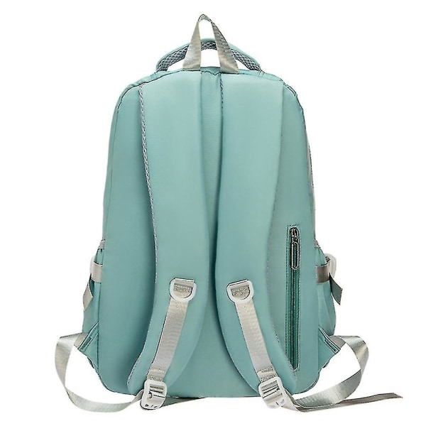 Skolesekk Female Ins Sen Series Wild Travel Backpack Student Ryggsekk-grønn green