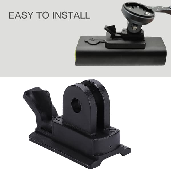 Gaciron Sykkelcomputerfeste Brakett Frontlys Lommelyktholder Adapter