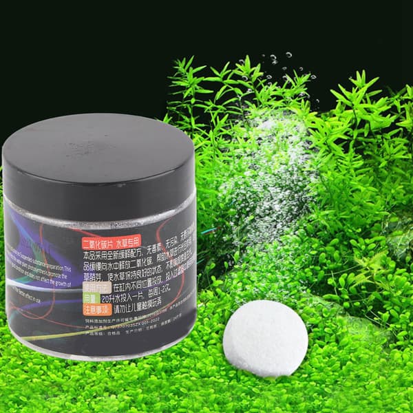 CO2 Tablet Kuldioxid Diffuser Akvarie Plante Fisketank
