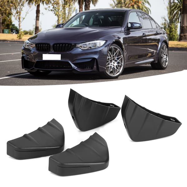 4 stk. Universal Bil Bagkofanger Diffuser Fin Spoiler Læbe Auto Tilbehør