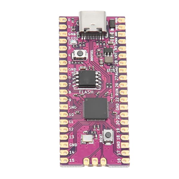 Raspberry Pi Pico RP2040 Dual Core ARM Cortex M0+ Lav Effekt Fleksibel Microcontroller Board