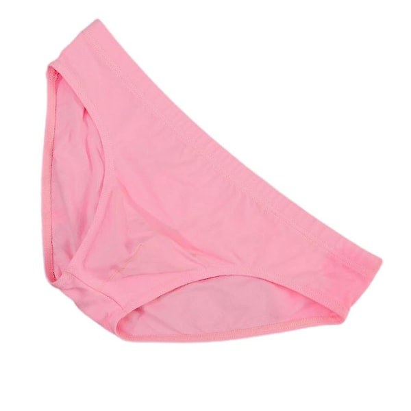 Herre bomullstruser Undertøy Komfort pustende thongs Pink M