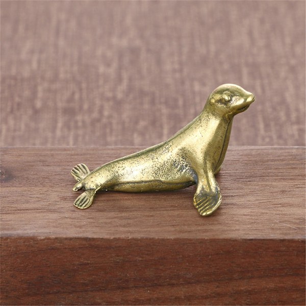 Anti-rust segl figur mikro landskab kobber enkel tekstur poleret segl Ornament til skrivebordet