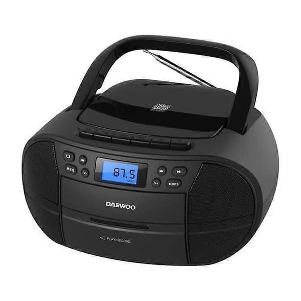 DW3014 Radio CD - 4W - Svart