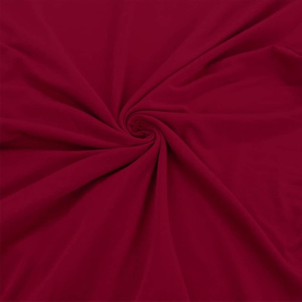 6 kpl Solid Color All Inclusive -tuolinpäällinen-punainen