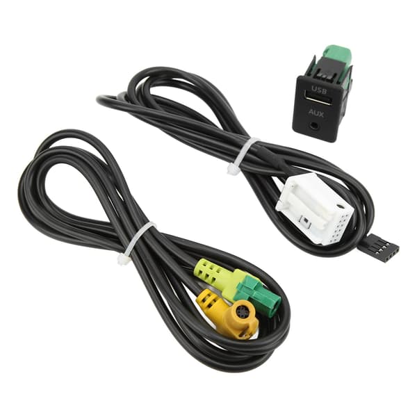 Bil Stereo AUX Switch USB Kabel Adapter Erstatning for RCD510 RNS315 B6 B7 CC