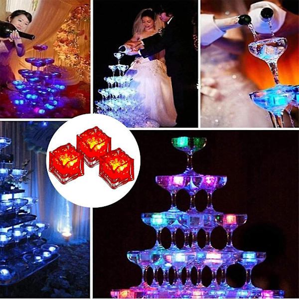 Oplyste LED-isterninger (12)