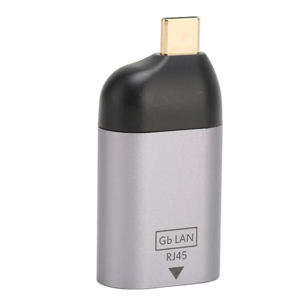 USB C til Ethernet Adapter Gigabit LAN Netværksadapter USB C Han til RJ45 Hun
