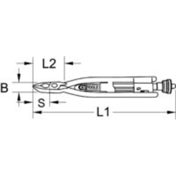 KS VÆRKTØJ Låsetang, 265mm