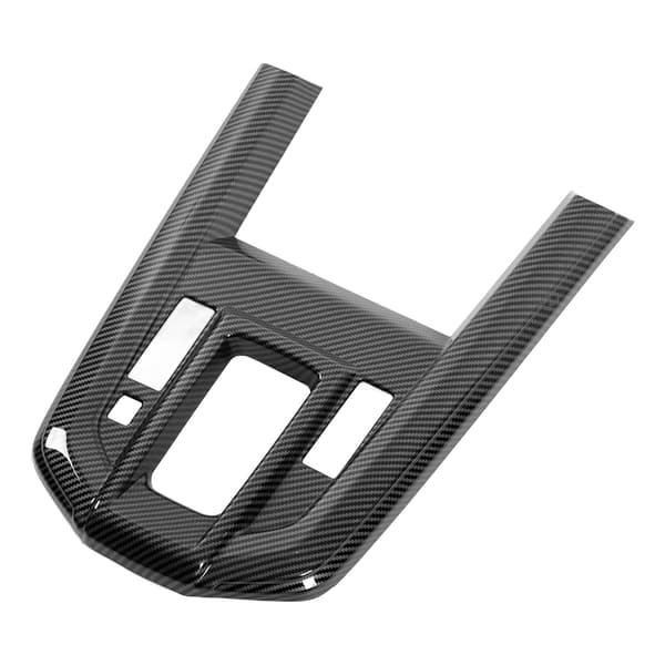 Kulfiber Gear Shift Panel Cover Trim Erstatning til Isuzu DMAX 2021