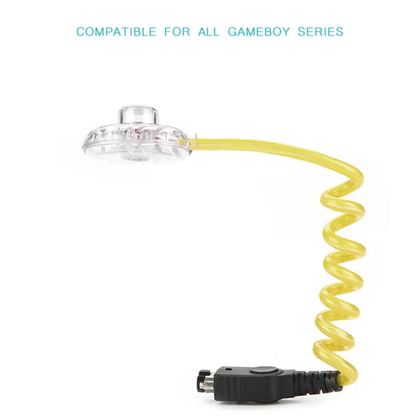[qg]Bærbar LED-belysning til GameBoy Advance Ekstern LED til gaming