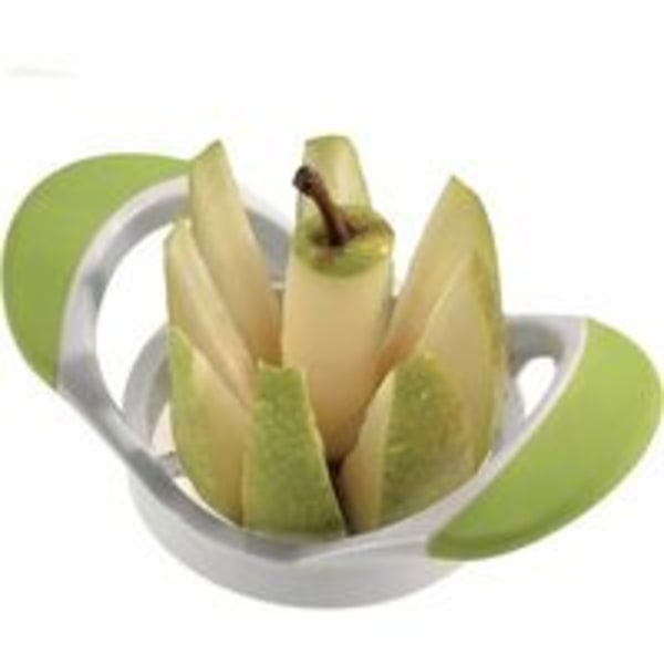 Apple Cutter, 17,5 x 10,5 x 6,5 cm, ruostumaton teräs/muovi, 8P, vihreä,