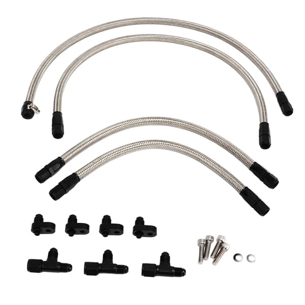 LSX LS1 LS2 LS6 LM7 Motor Ytelse Dampventil Kjølevæske Crossover Kit Rustfritt Stål