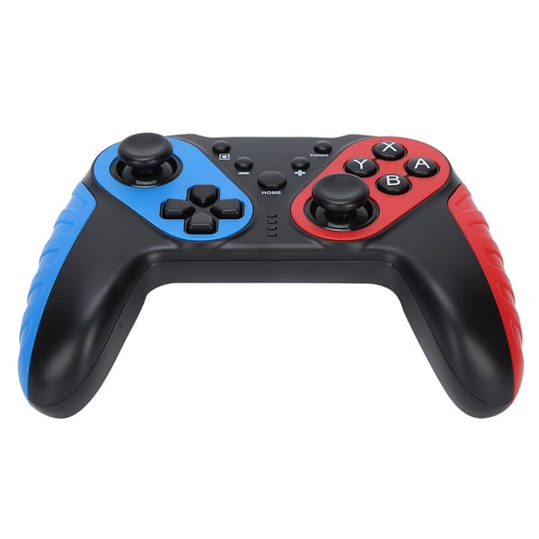 Bluetooth Trådløs Controller Gamepad med Gyroskop til Nintendo Switch Pro Blå Rød