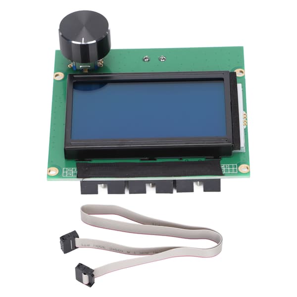 12864 LCD-skjerm 3D-skriverdisplay Intelligent kontrollkorttilbehør for CR 10S Ender 3