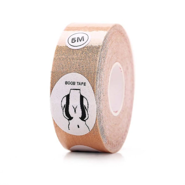 Cover Breast Pad Booby Push Up Invisible Sticker Apricot M - 3.8CM x 5.0M