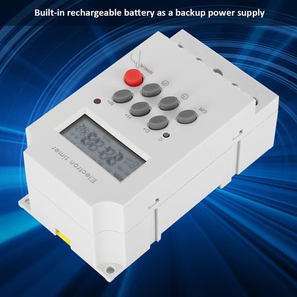 KG316T II 30A Digital Timer Switch Programmerbar Elektronisk Tidskontroll AC DC 24V