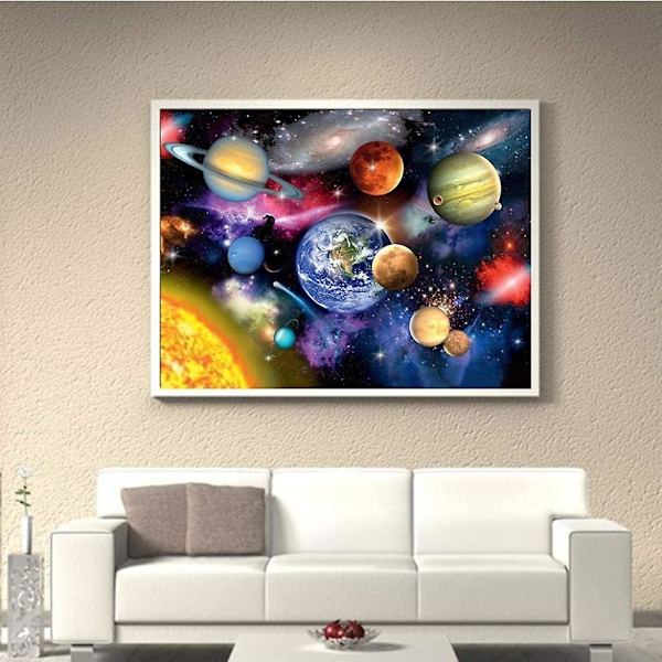 5D Diamond painting, Gör-det-själv-dekoration, Julklapp, 30*40Cm