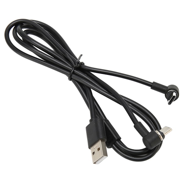 Magnetisk USB C Opladerkabel 90 Grader Dobbelt 2 i 1 Controller Oplader til PS5 PS VR2 Nintendo Switch