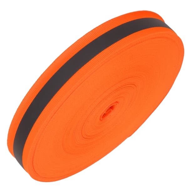 Reflekterande Fluorescerande Orange Band Mjukt Hållbart Flexibelt för Nattsäkerhet