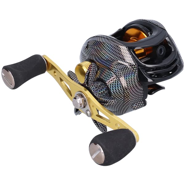 PRO BEROS High Performance Baitcasting-rulle - 18+1BB, 7.2:1 utväxling, magnetisk broms, högerhand