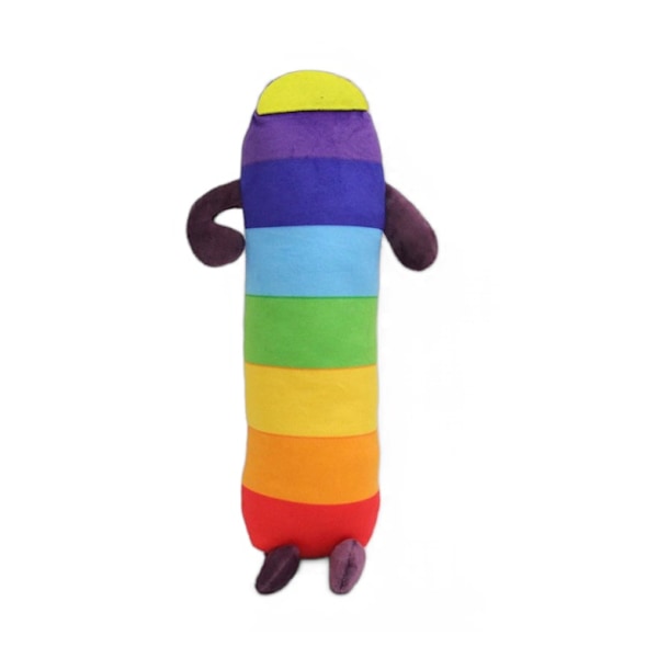Numberblocks pehmolelu lasten nukke-animaationukke Seven-7