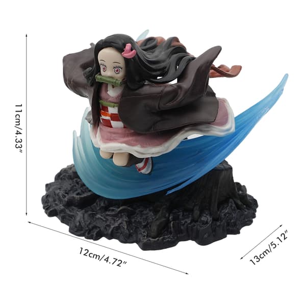 Animefigurleksaker Statymodell Anime Samlarfigur Docka Bilprydnad Presenter för Animefans
