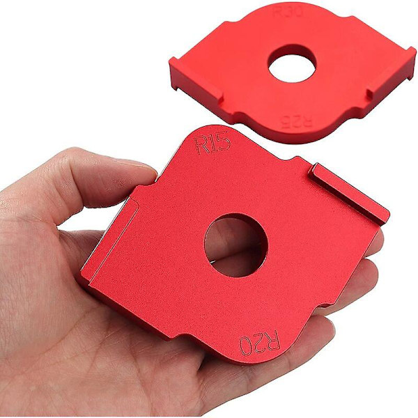 Vinkel Jigs, Set med 2 vinkel Fräs Jigs Jig Fräs mallar för träbearbetningsverktyg