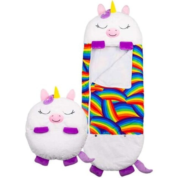 i 1 pute som forvandles til anime-sovepose Søt dyr-sovepose for barn, egnet for 3-6 år gamle